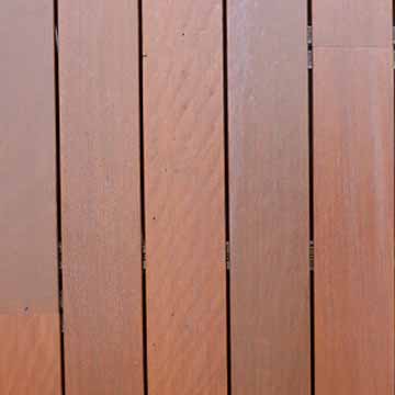 Forest red ironbark decking