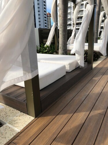 Outdoor composite decking deck-max