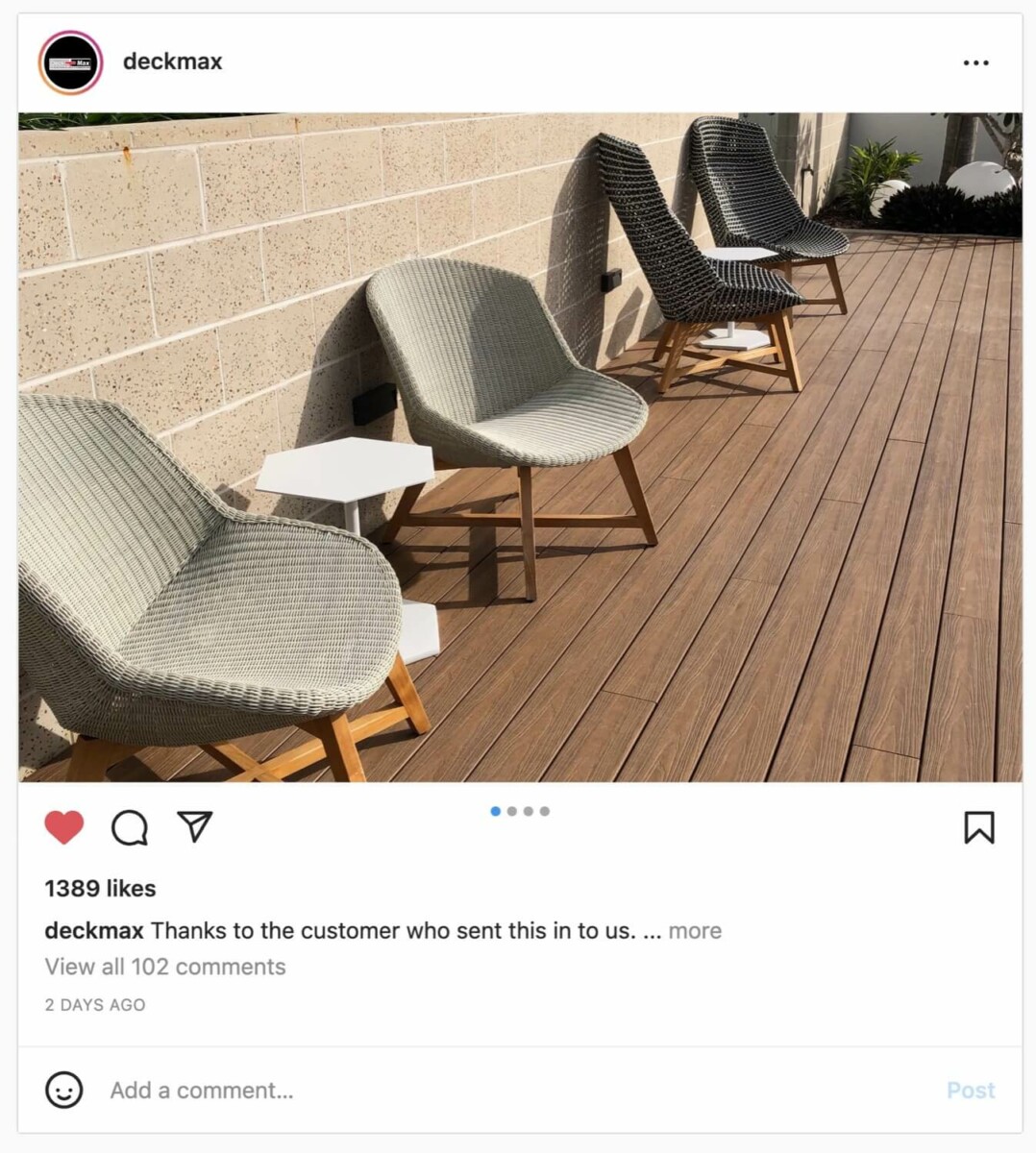 Instagram Customer Post 5