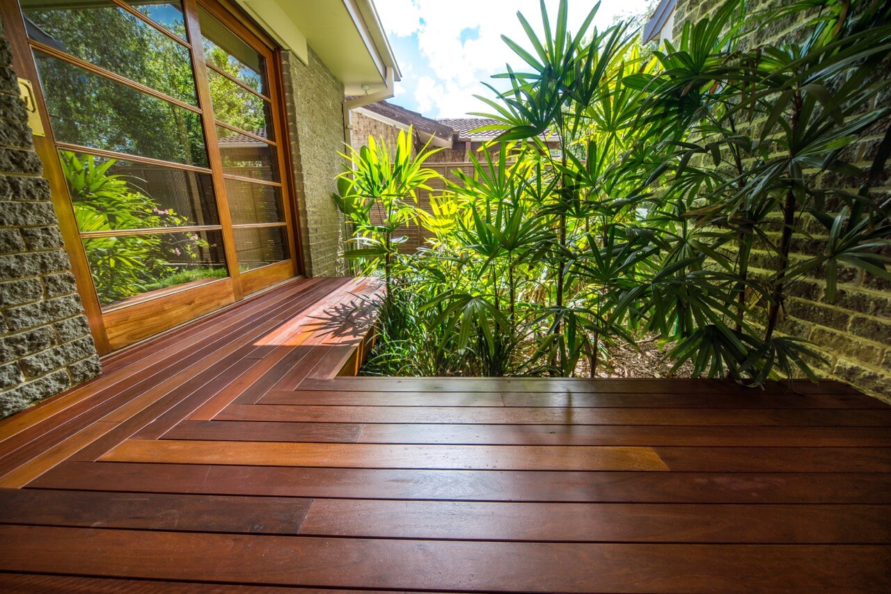 Hardwood decking Brisbane
