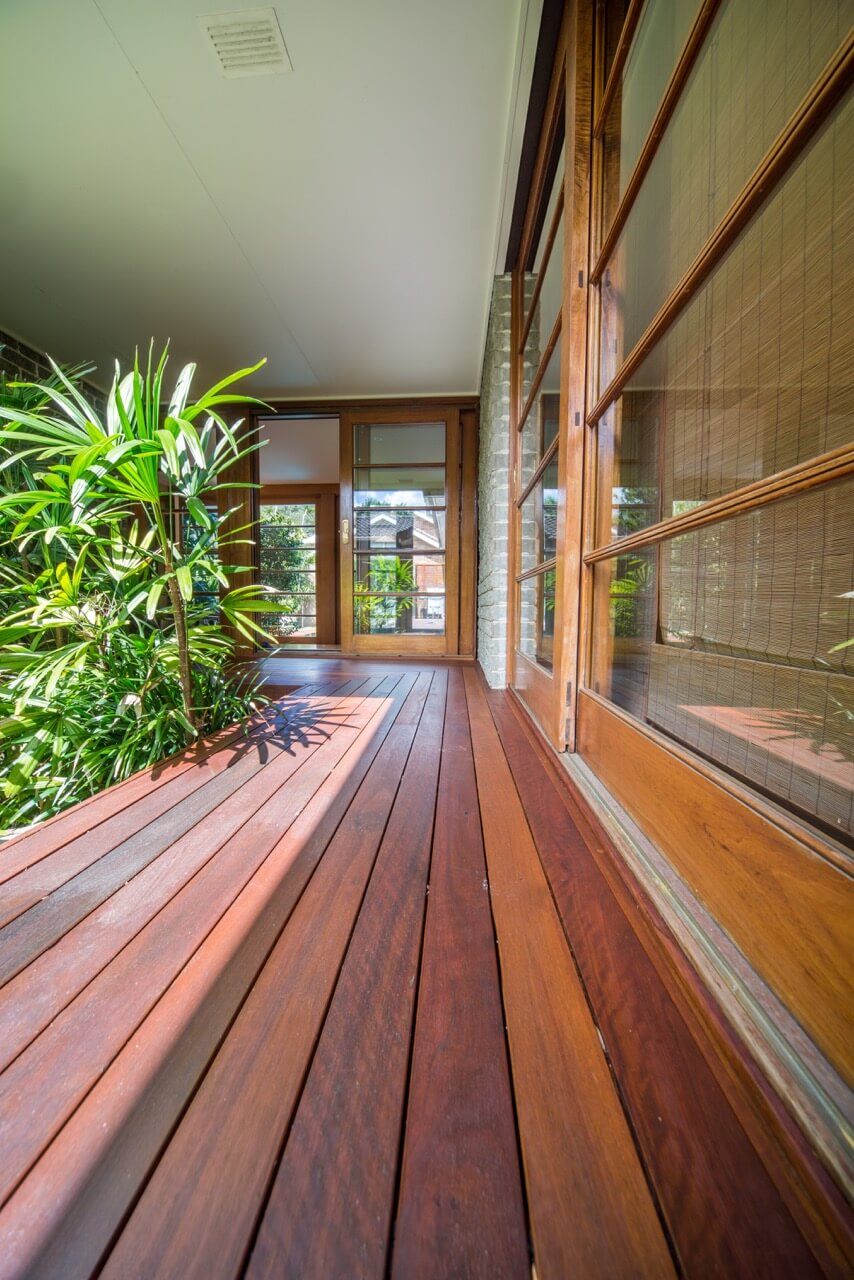 Merbau hardwood decking