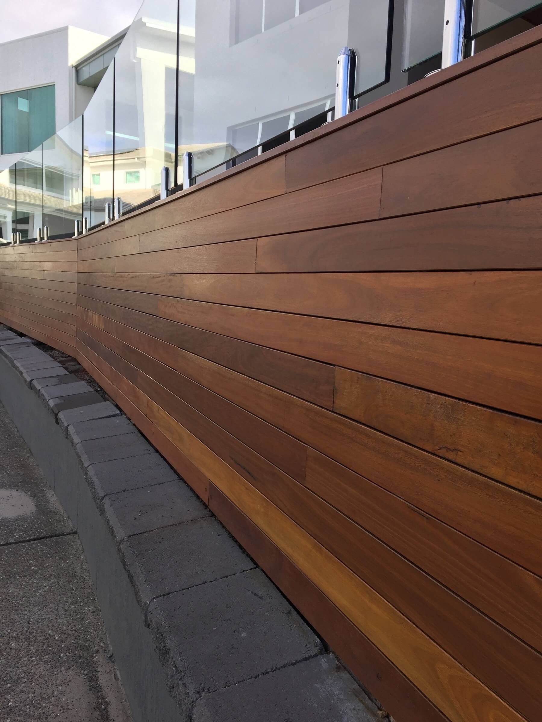 Spotted gum work by Deck-Max