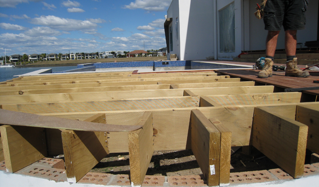 Timber Decking Fixing